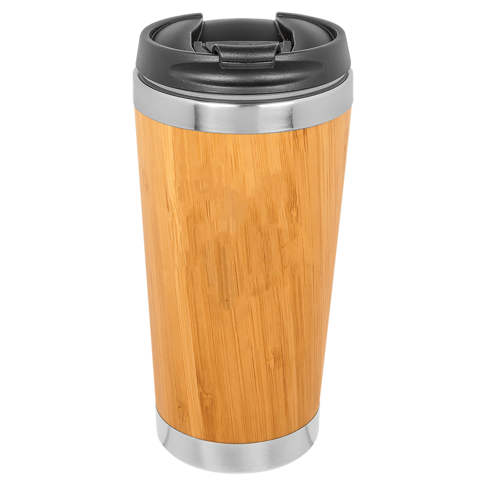 Thumbnail: Bamboo Stainless Steel Tumbler