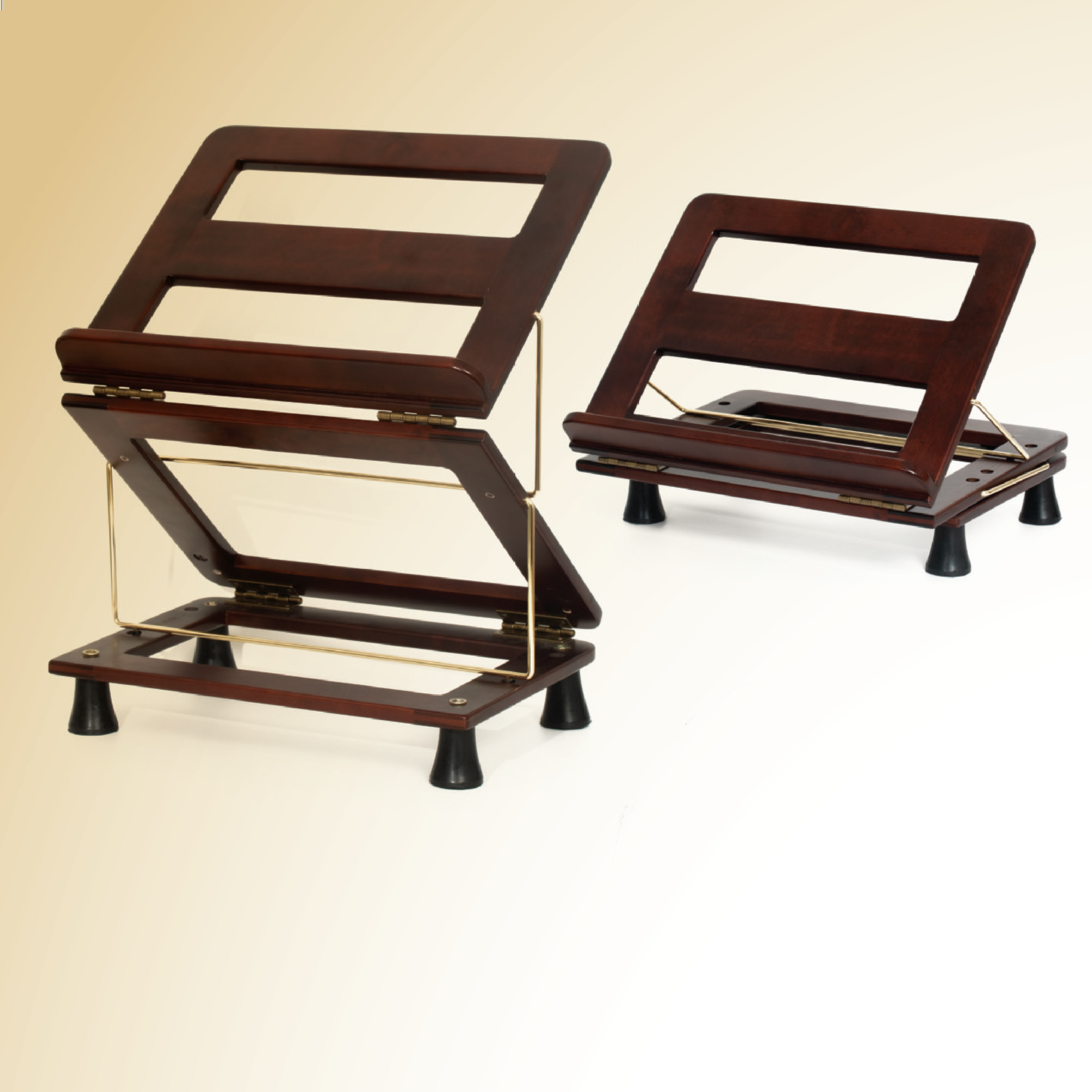 Personalized Tabletop Shtender Wood