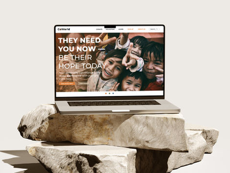 Web Design: CoWorld – Eine Plattform für kleine NGOs