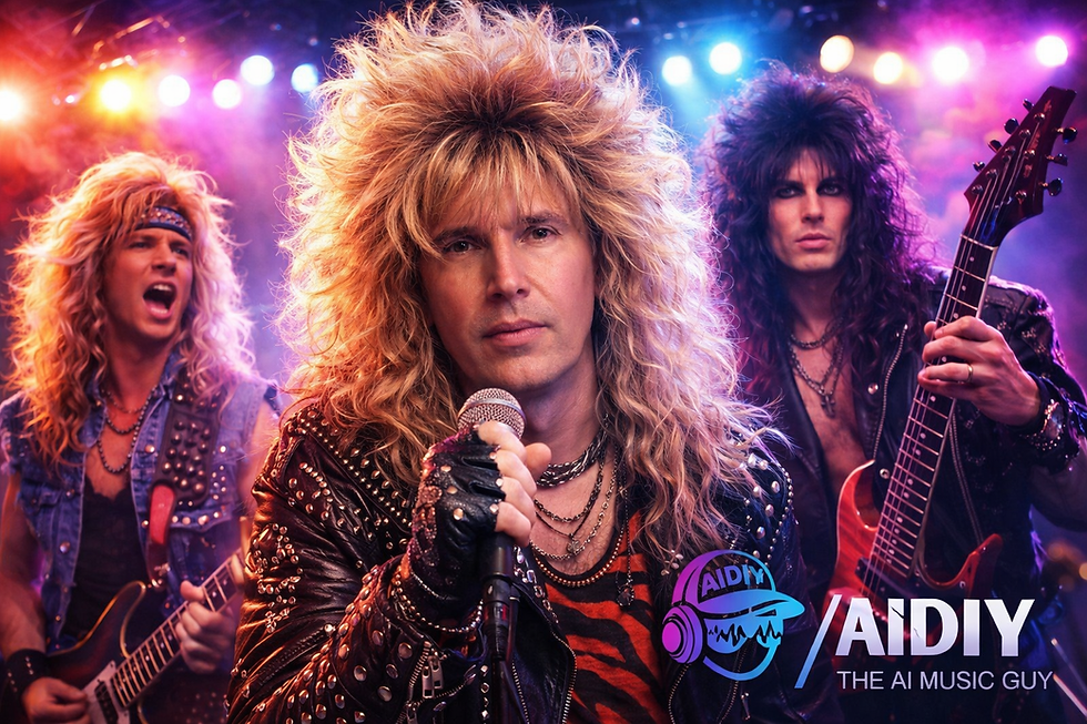 🎸 80’s Glam Rock Challenge – Next Week’s Watch Party