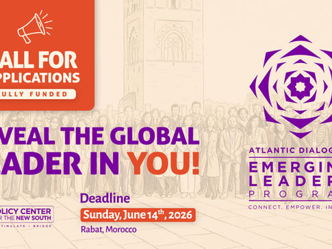 PCNS Youth Community | Call for Applications: Atlantic Dialogues Emerging Leaders Program 2026