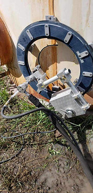 Mobile Water Jet & Radius Track Cutting