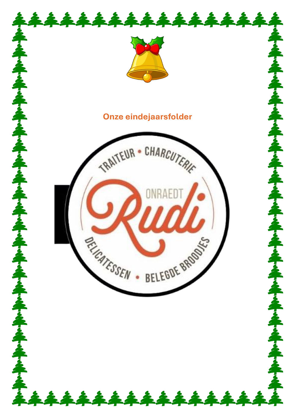 Onze eindejaarsfolder