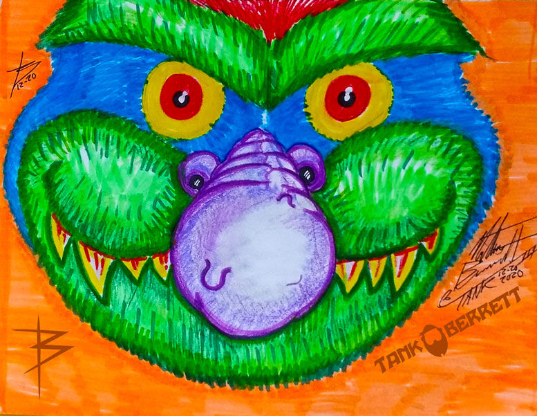 Mmmmonster-TANK-BERRETT-ARTS
