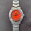Thumbnail: Moray 38 steel orange numbers  dial C3 lume date