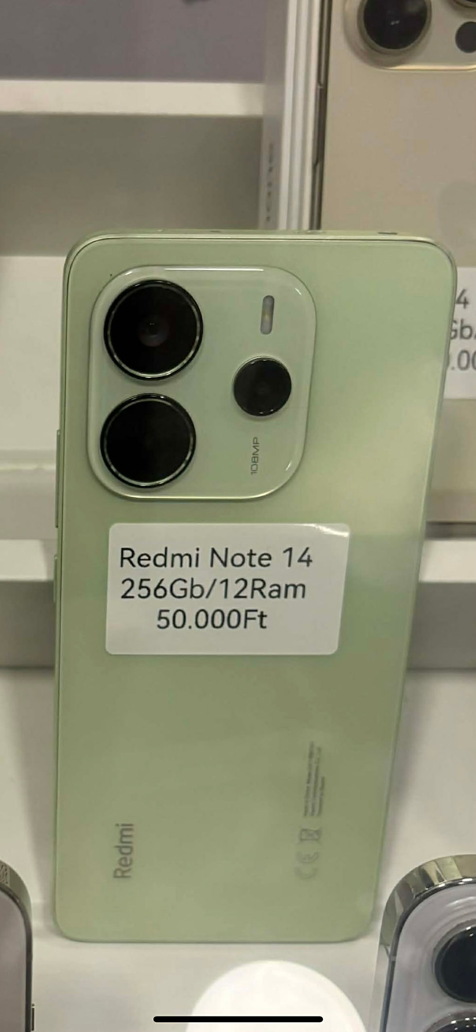 Thumbnail: Redmi Note 14 256GB 12GB RAM (Független, 6 hónap garancia)