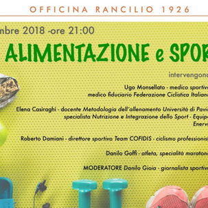 GS Rancilio - Serata "Alimentazione & Sport"