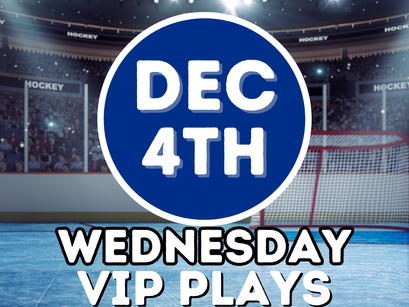 NHL VIP Picks 12/4