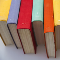 Colorful Book Spines