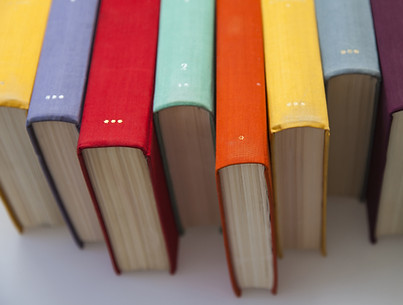 Colorful Book Spines
