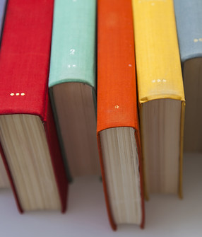 Bunte Buchcover