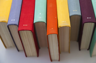 Colorful Book Spines