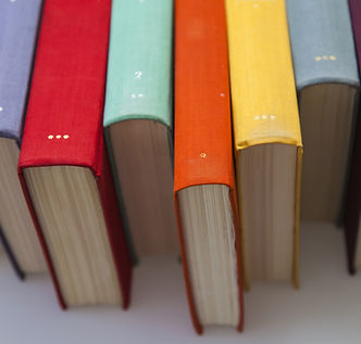 Colorful Book Spines