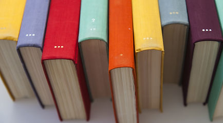 Colorful Book Spines