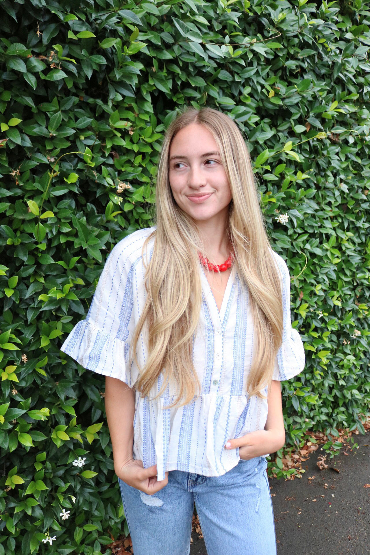 Mara Striped Blouse
