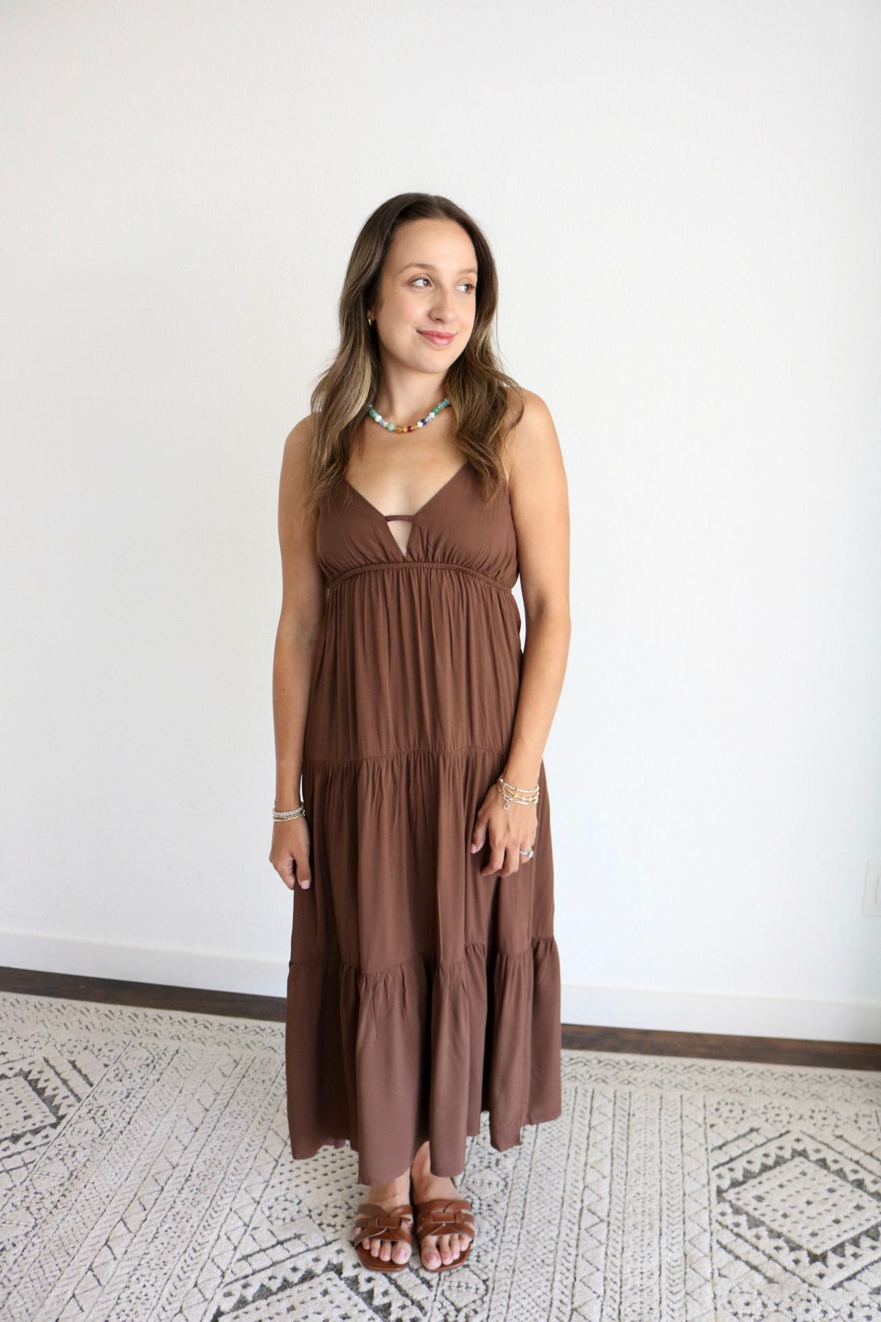 Tessa Tiered Midi Dress