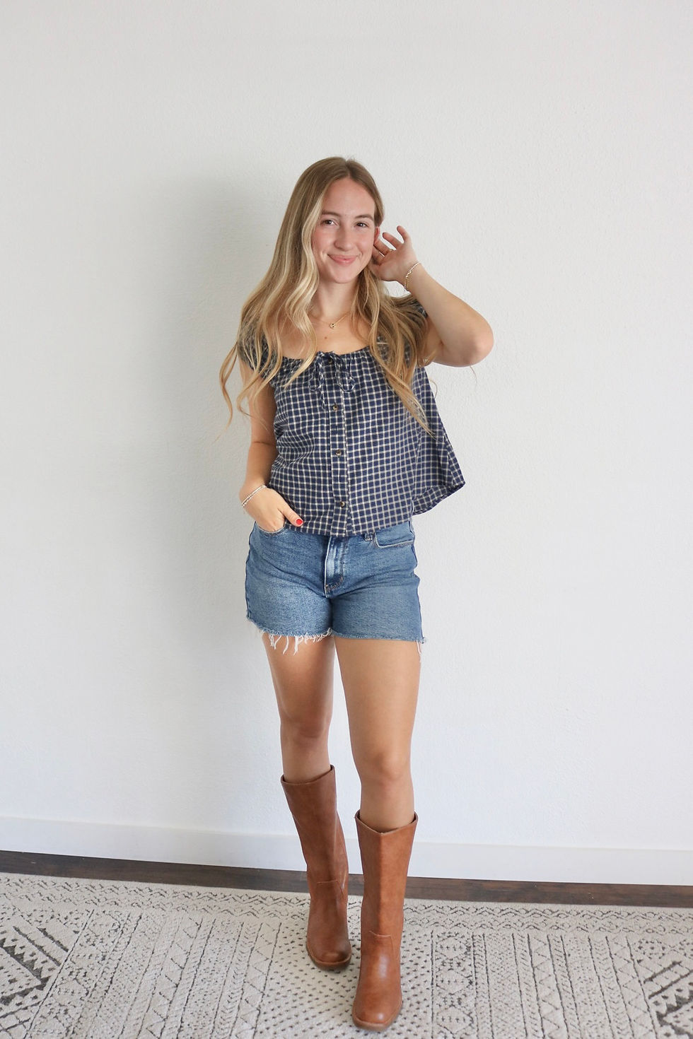 Thumbnail: Palmer Plaid Top