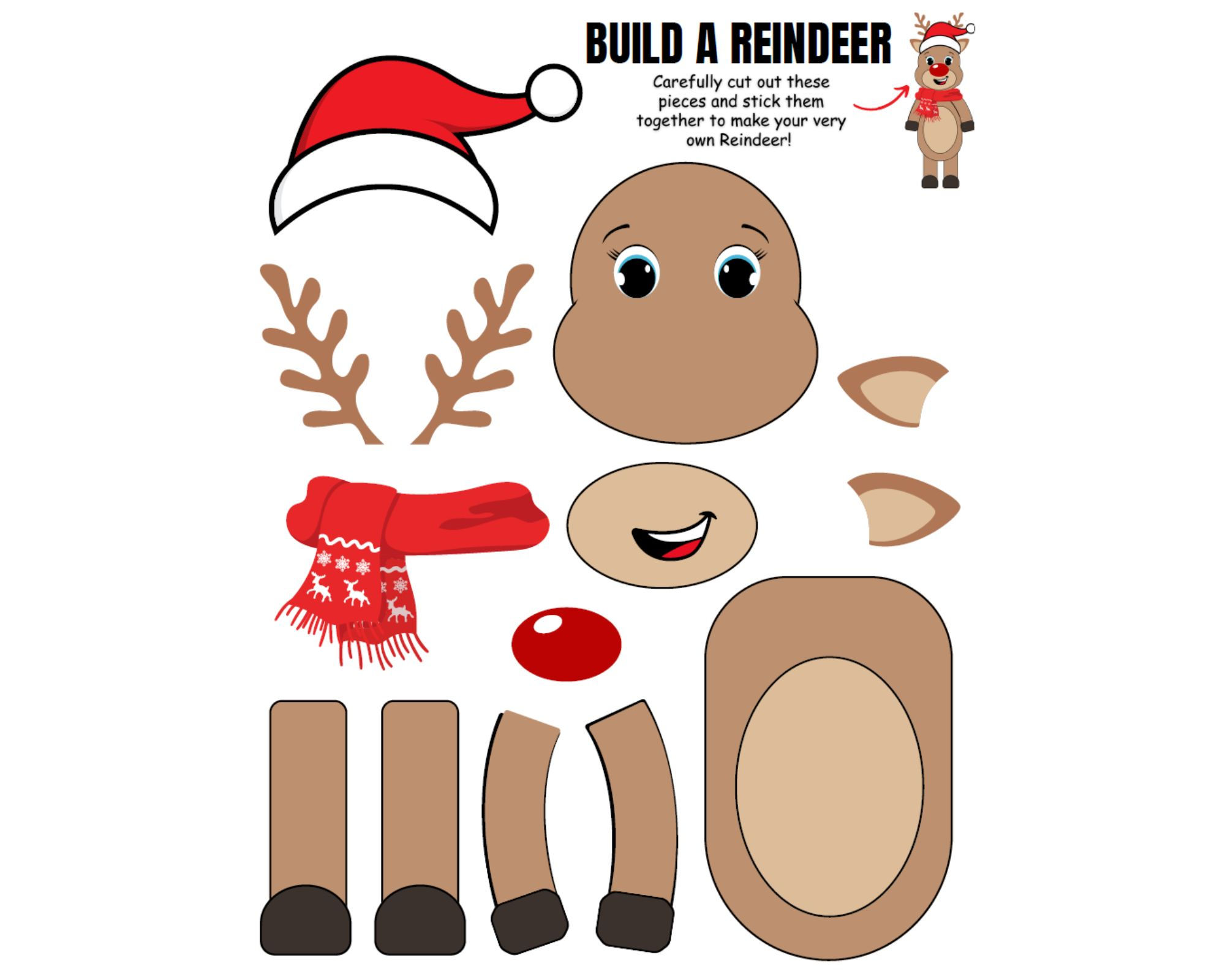 Build A Reindeer