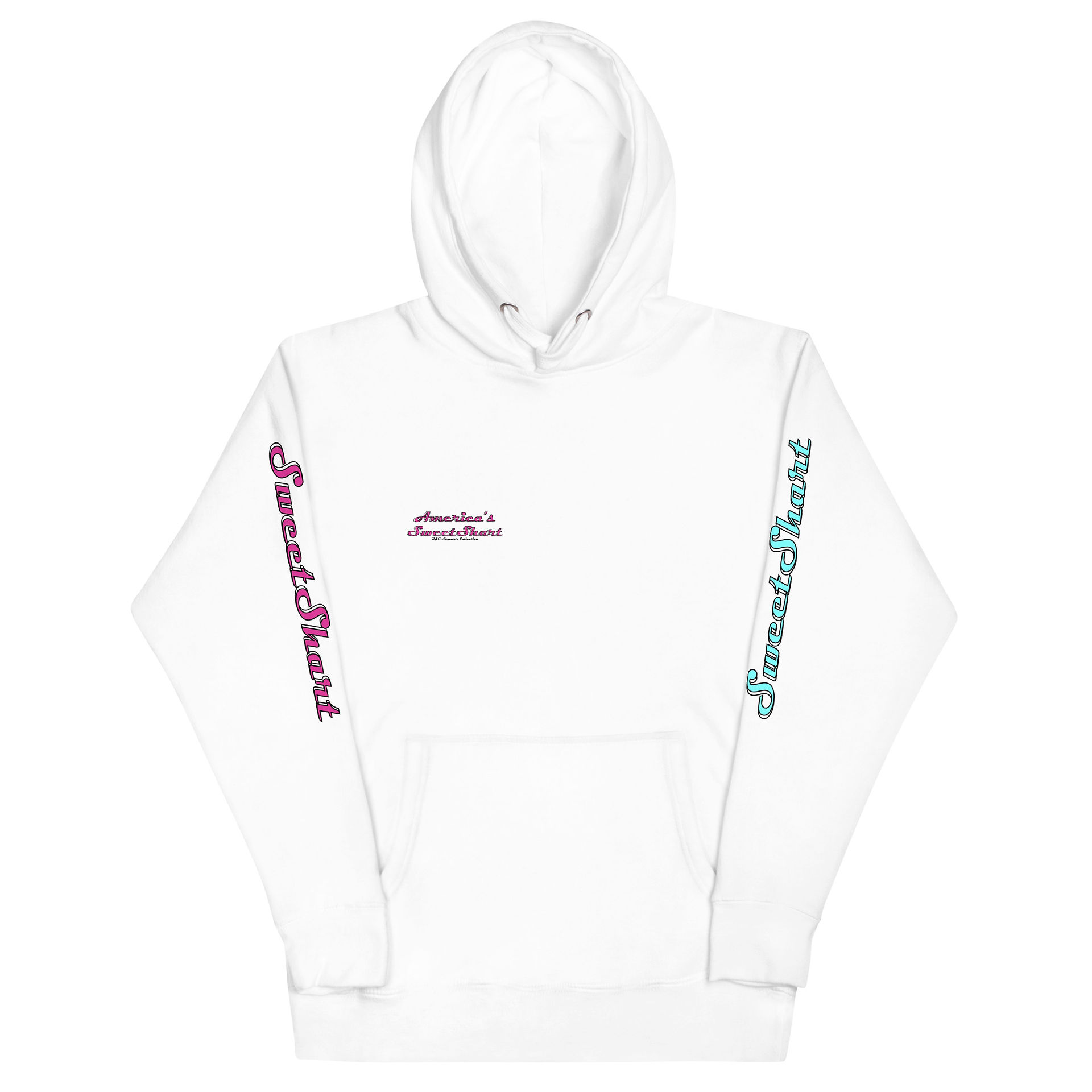 Red Zebra Club Designer America's SweetShart Unisex Hoodie Front
