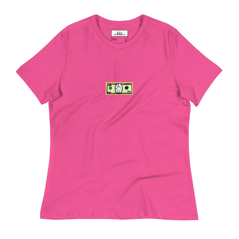Thumbnail: Don't Hate People, Hate The Rich - Original Women's Relaxed T-Shirt
