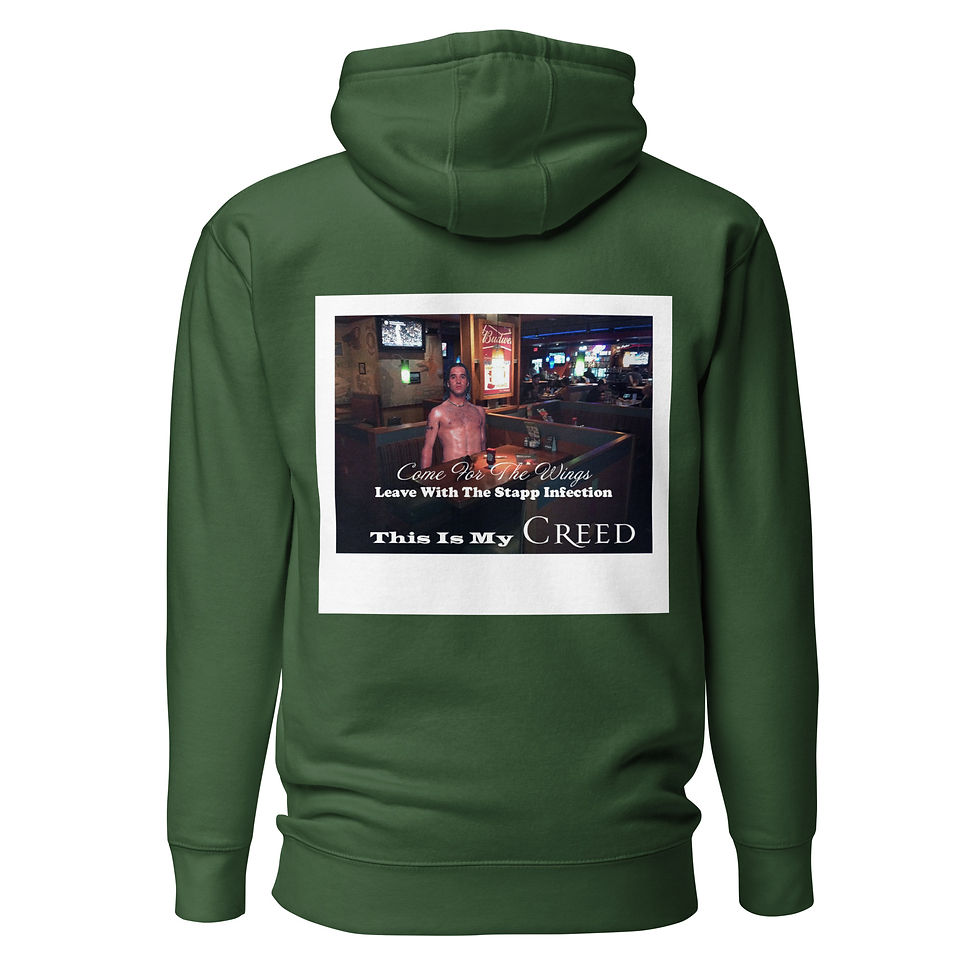 Stapplebee's hoodie back