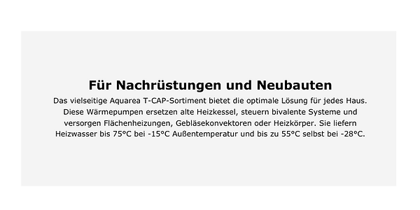 Wärmepumpe - geeignet für Nachrüstungen und Neubauten