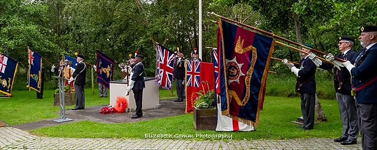 Standards being lowered in the main Glade of Arboretum