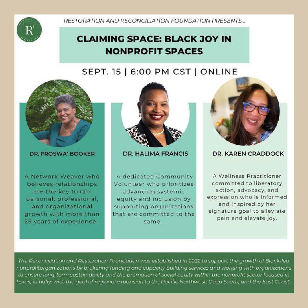 Claiming Space: Black Joy in Nonprofit Spaces