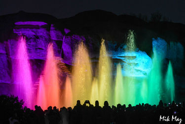 Animation spectacle eau son et lumière