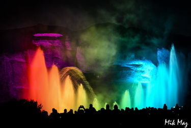 Animation spectacle eau son et lumière