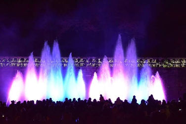 Animation spectacle eau son et lumière