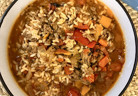 Unstuffed Bell Pepper Soup
