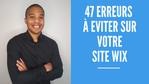 Créer un site Wix : les 47 erreurs à éviter !