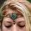 Thumbnail: Macrame necklace multi use with labradorite blue and green stone