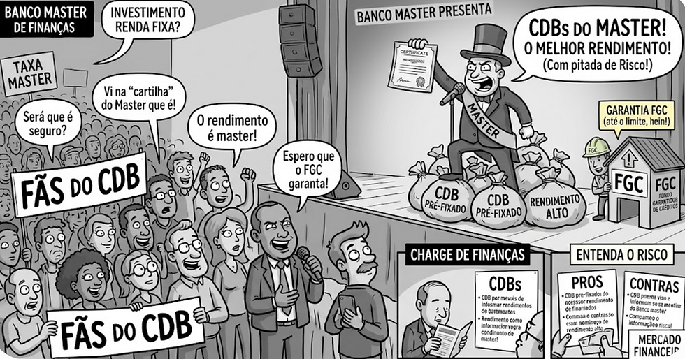Banco Master: O Repasse que ninguém queria calcular.