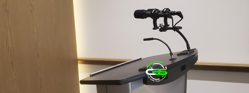 End-to-End Audio Visual Services for Corporate, Media, Government and Public Events