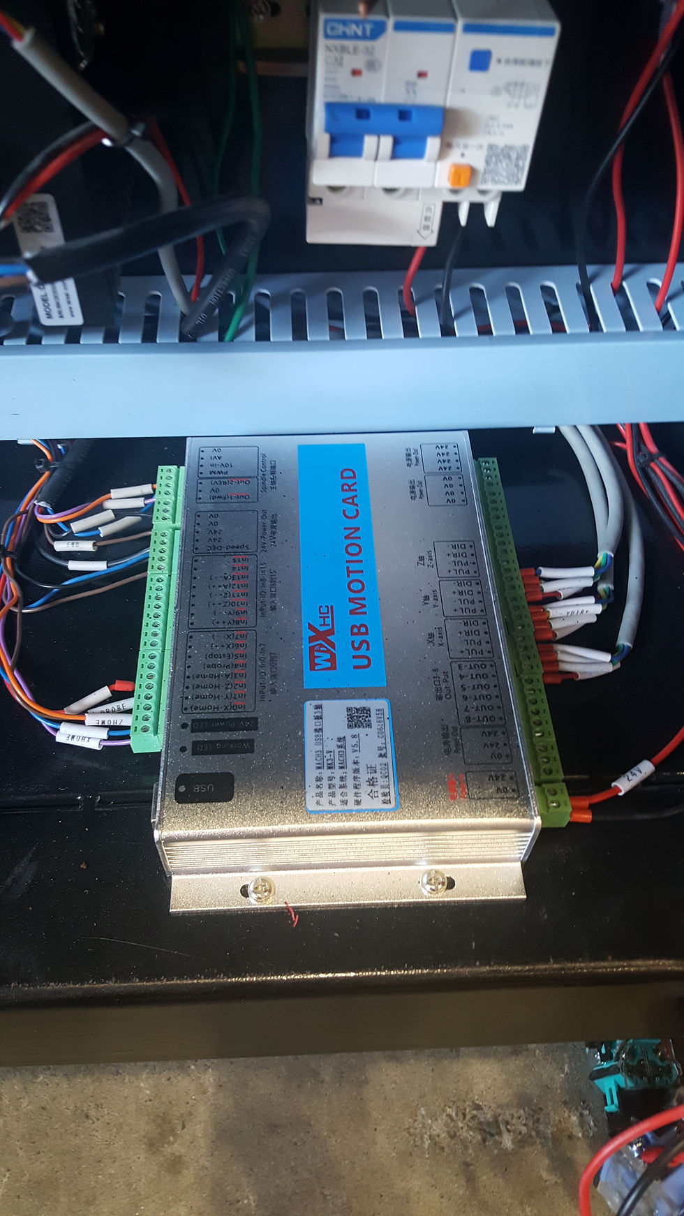 Thumbnail: Ethernet Mach3 Breakout Board Controller 4 Axis