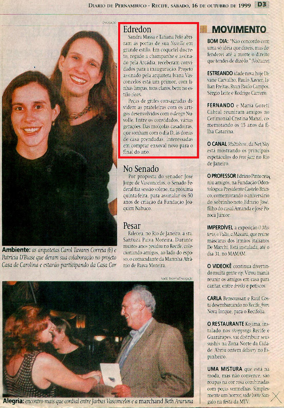 Jornal DIÁRIO DE PE.