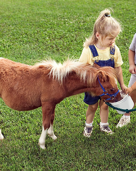Kids with Pony
