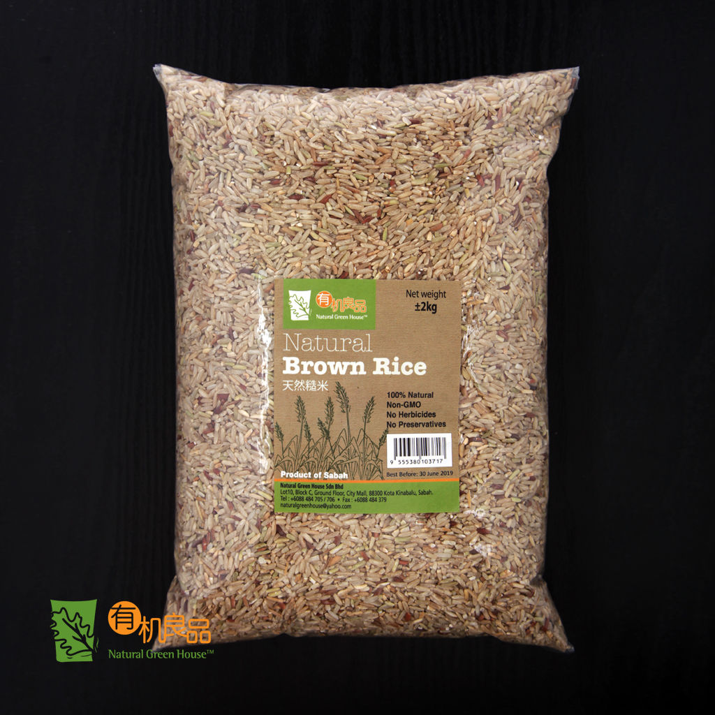 Natural Brown Rice (2 kg) 天然糙米 2公斤