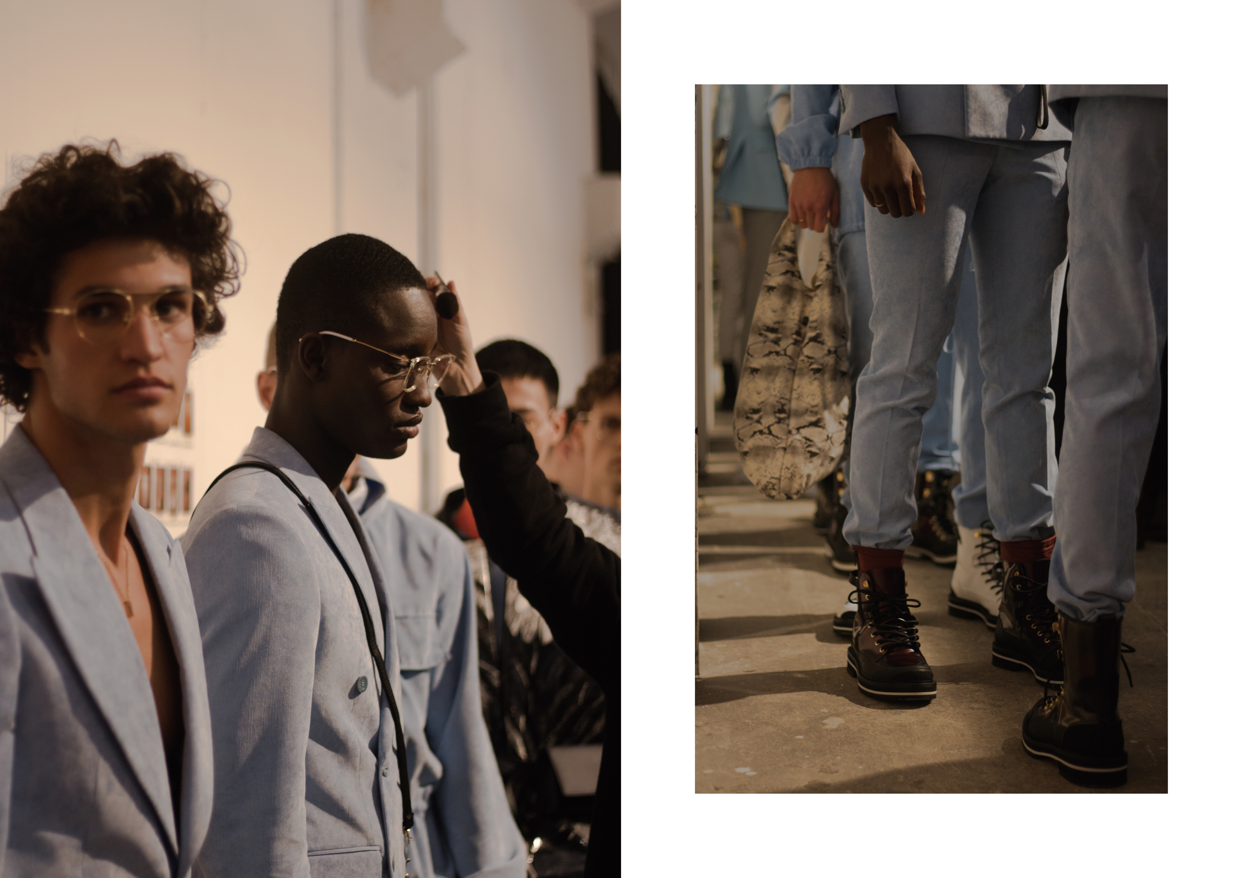 Miguel Vieira FW19 Backstage — Look 4