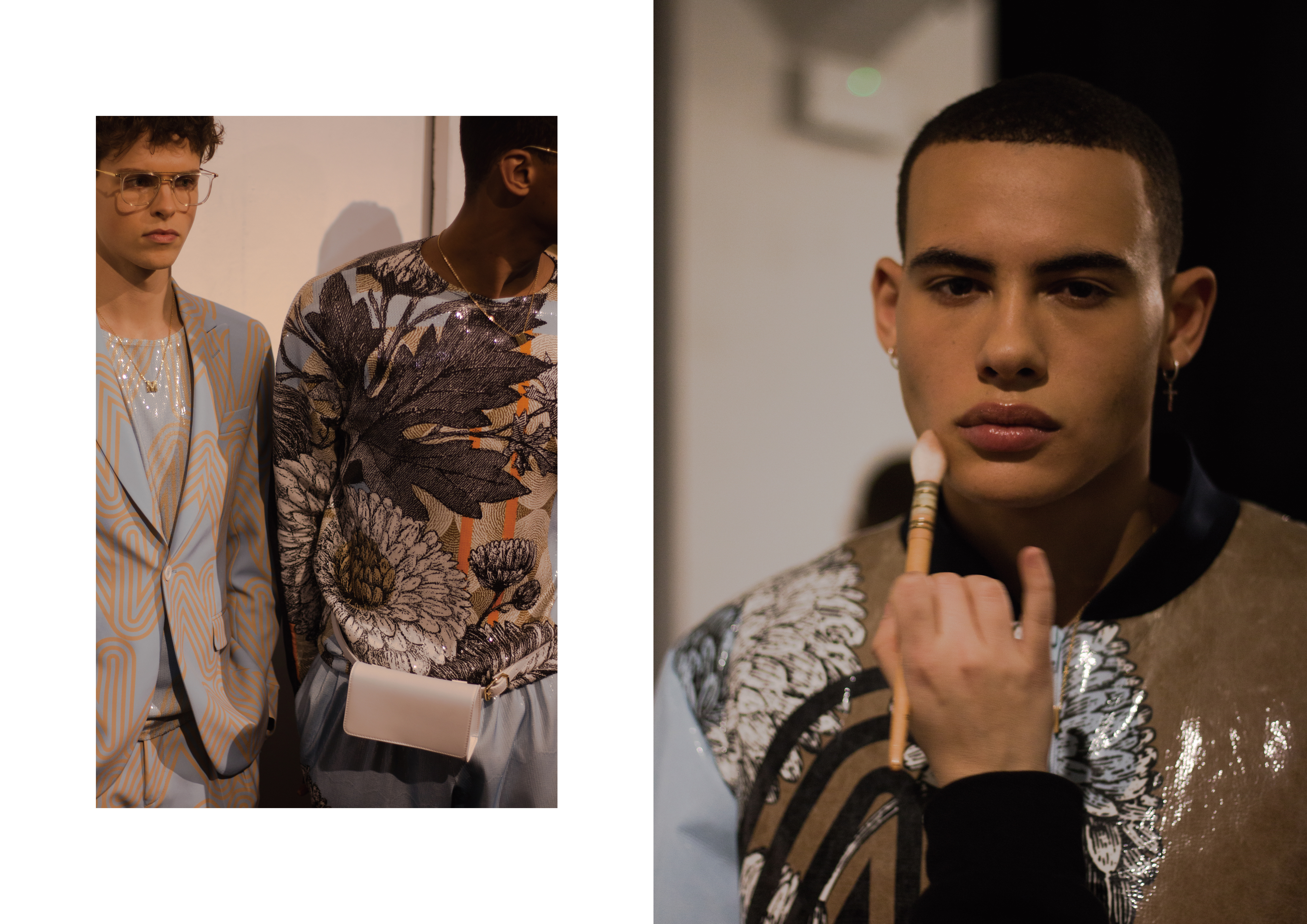 Miguel Vieira FW19 Backstage — Look 3