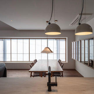 residence kitchen dining living shoji window