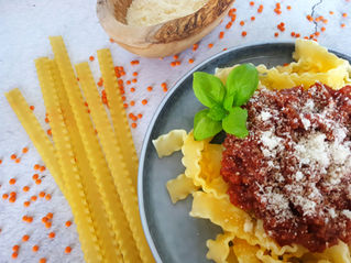 Vegange Linsenbolognese