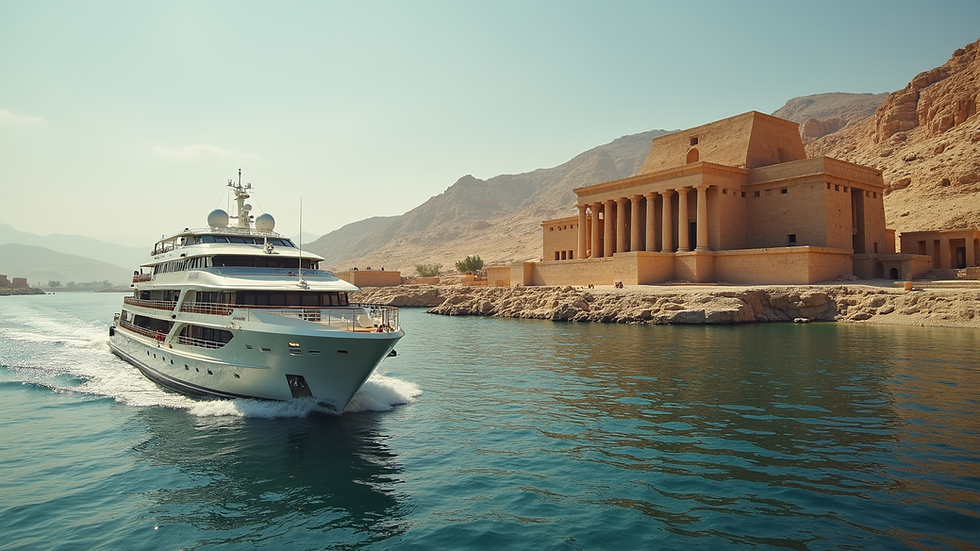 The Luxury of a Nile River Cruise: An Unforgettable Luxury Nile Travel Experience