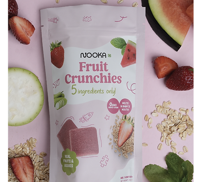 pink crunchies close up shot 