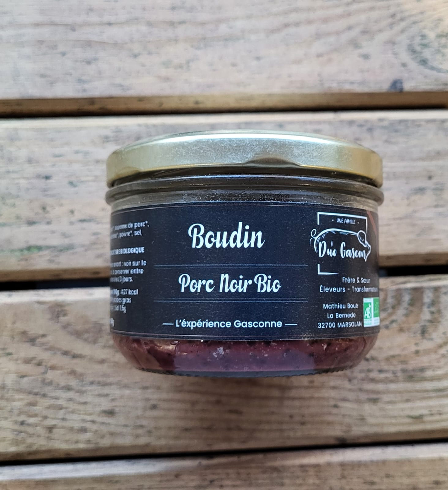 Boudin Noir de Porc Noir 180g