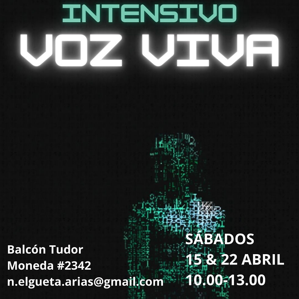 INTENSIVO: VOZ VIVA!