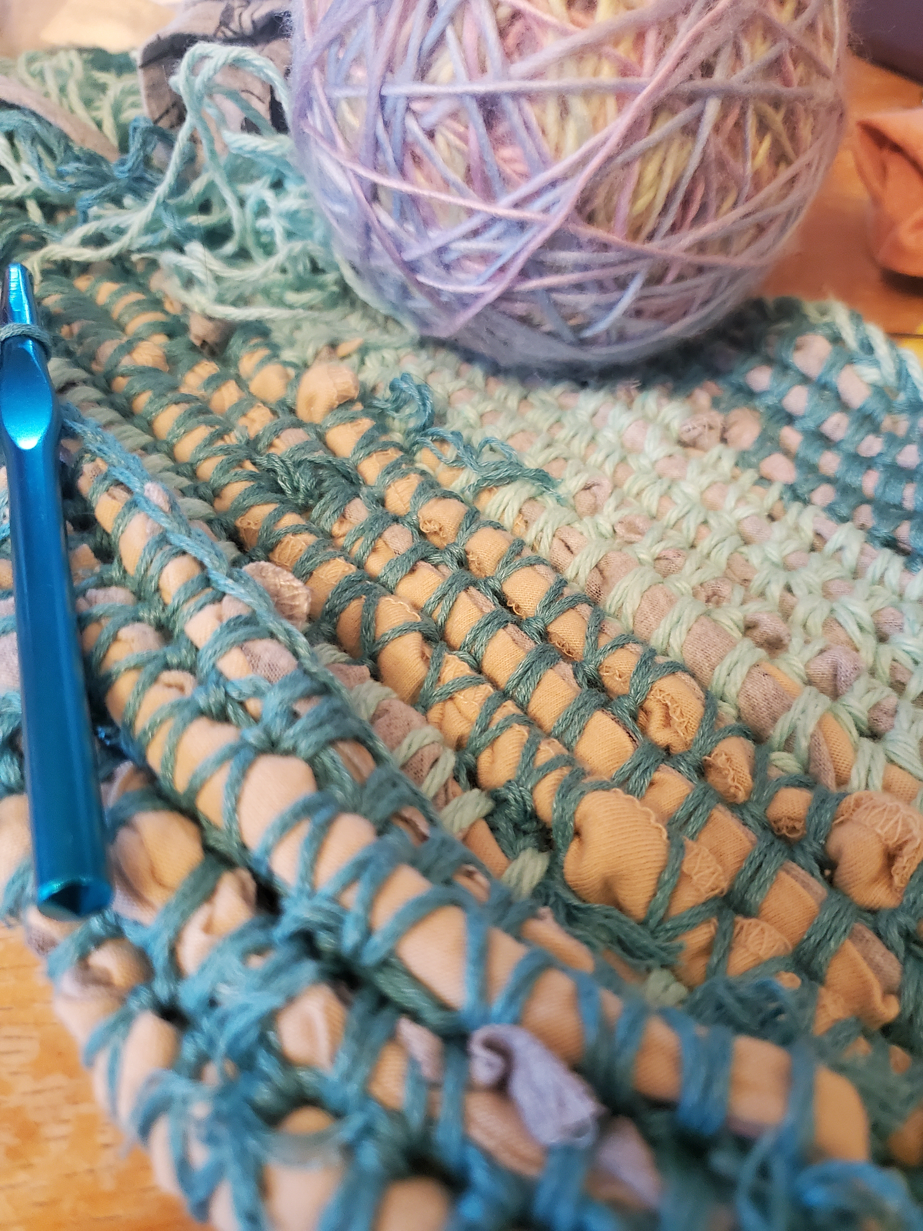 Crocheted Rag Rug Kits Crochet rag rugs | Remakery Tacoma