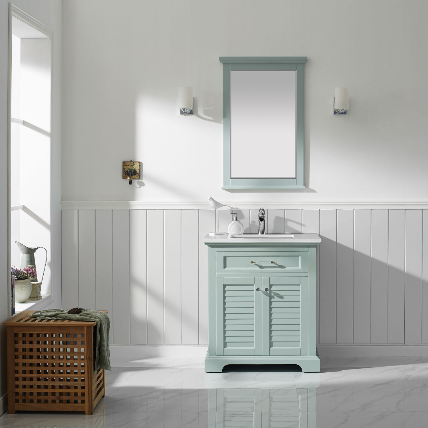 30" Bathroom Vanity Set GRD7830 - Lorma 30" Vanity with Counter Top and Sink